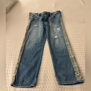 Anthropologie slim boyfriend jeans